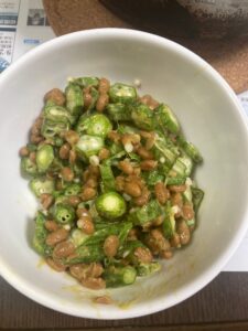 おくら納豆